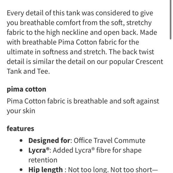 Lululemon Twist It Tank-Sage Grey - Picture 4 of 9